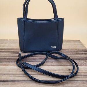 Nine West Black Shoulder Bag/Handbag with Detachable Strap
